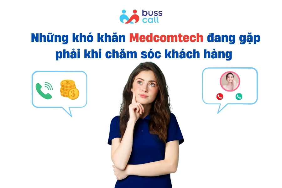 Những khó khăn Medcomtech đang gặp phải khi chăm sóc khách hàng 