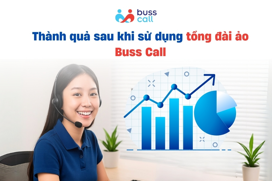 Thành quả sau khi sử dụng tổng đài ảo Buss Call