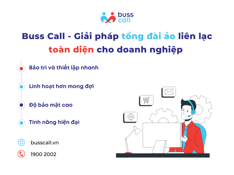 Buss Call - Giải pháp tổng đài ảo liên lạc toàn diện cho doanh nghiệp