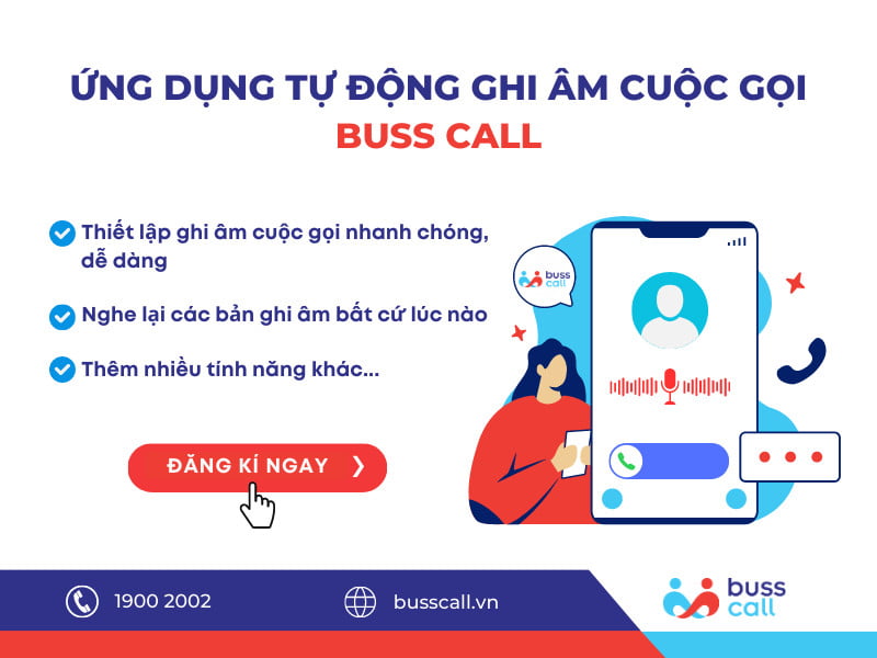 Chức năng ghi âm cuộc gọi tự động Tổng đài ảo Bsss Call