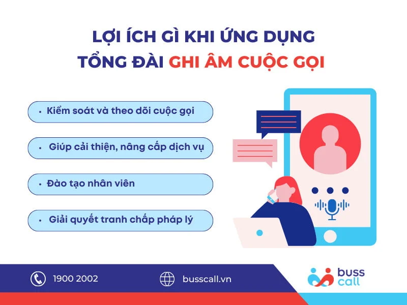 Ứng dụng ghi âm cuộc gọi Tổng đài ảo Buss Call