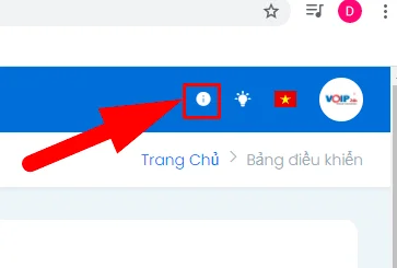 Giao diện phần mềm quản lý Tổng đài ảo Buss Call