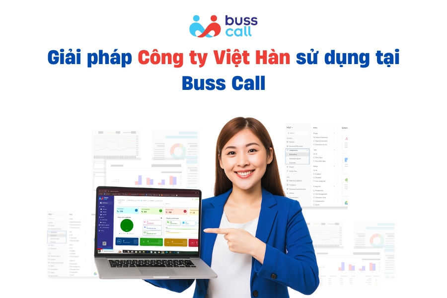 Giải pháp Công ty Việt Hàn sử dụng tại Buss Call