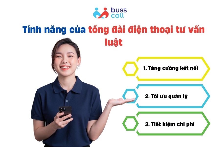 Tính năng của tổng đài điện thoại tư vấn luật