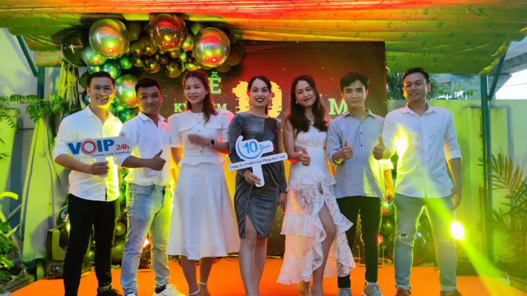 Các thành viên phòng Sale - VOIP24H