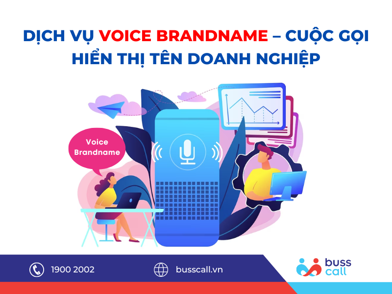 Dịch vụ Voice Brandname - Cuộc gọi hiển thị tên doanh nghiệp