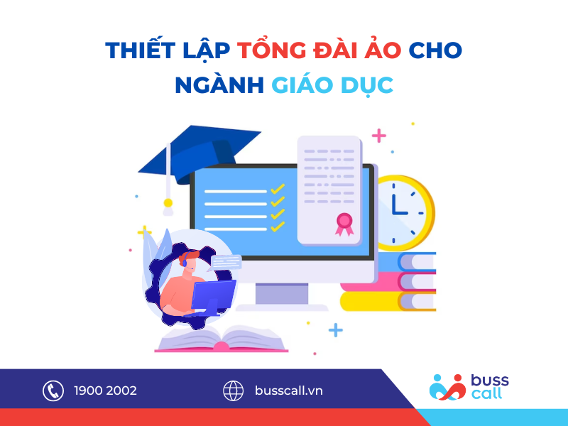 Thiết lập Tổng đài ảo cho ngành Giáo dục