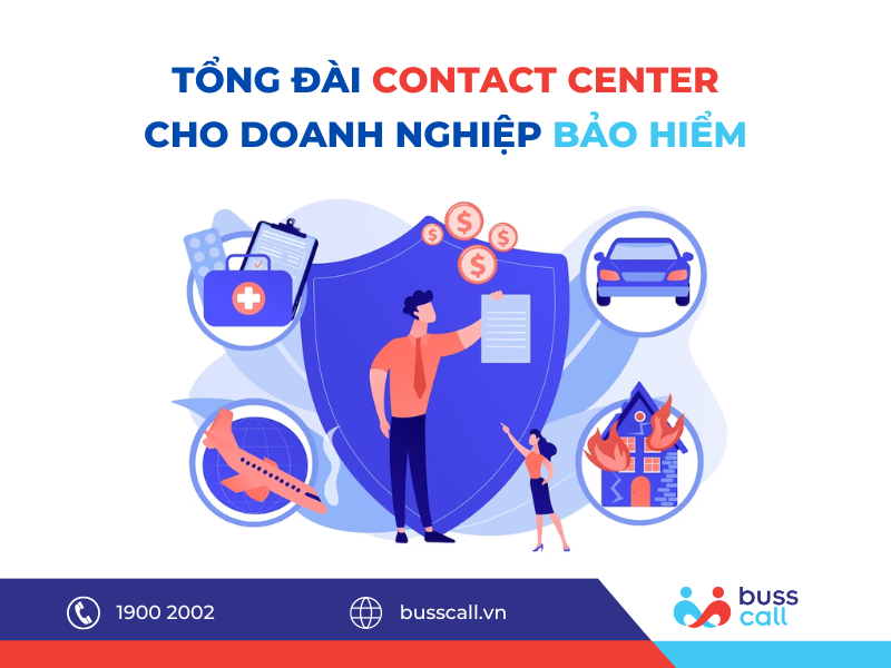 Tổng đài Contact Center cho doanh nghiệp bảo hiểm