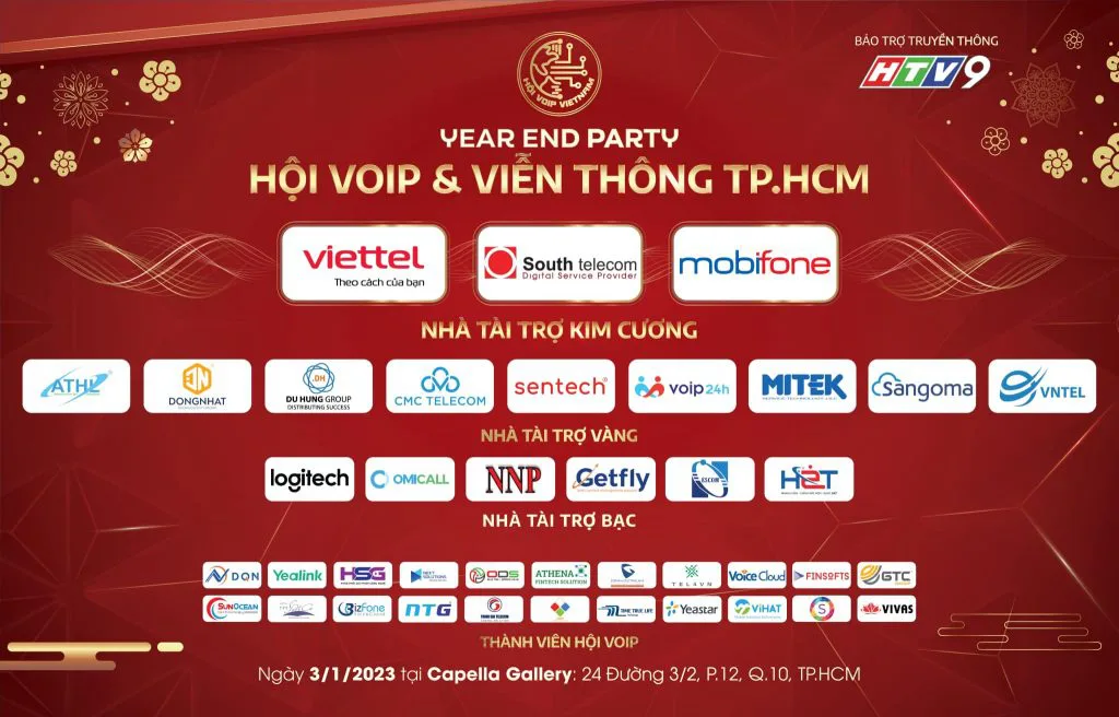 BUSS CALL tham dự Year End Party của hội VOIP Việt Nam