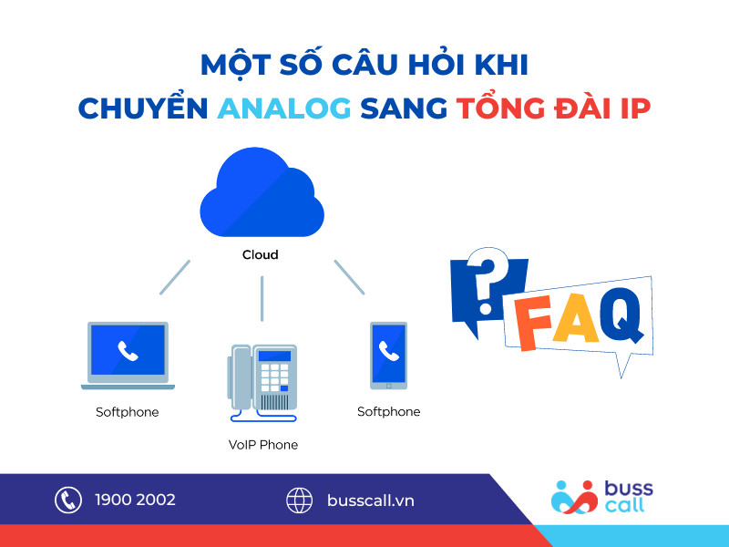 Một số câu hỏi khi chuyển từ Tổng đài Analog sang Tổng đài IP