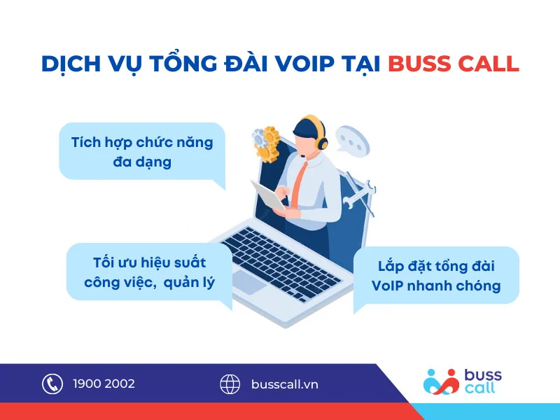 Dịch vụ tổng đài ảo VoIP tại Buss Call