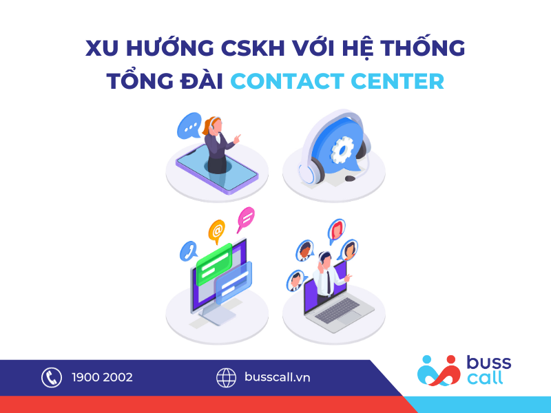 XU HƯỚNG CSKH VỚI HỆ THỐNG TỔNG ĐÀI CONTACT CENTER