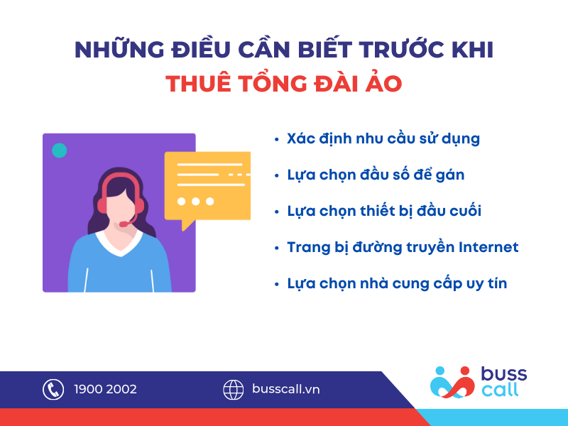 Những điều cần biết trước khi thuê tổng đài ảo