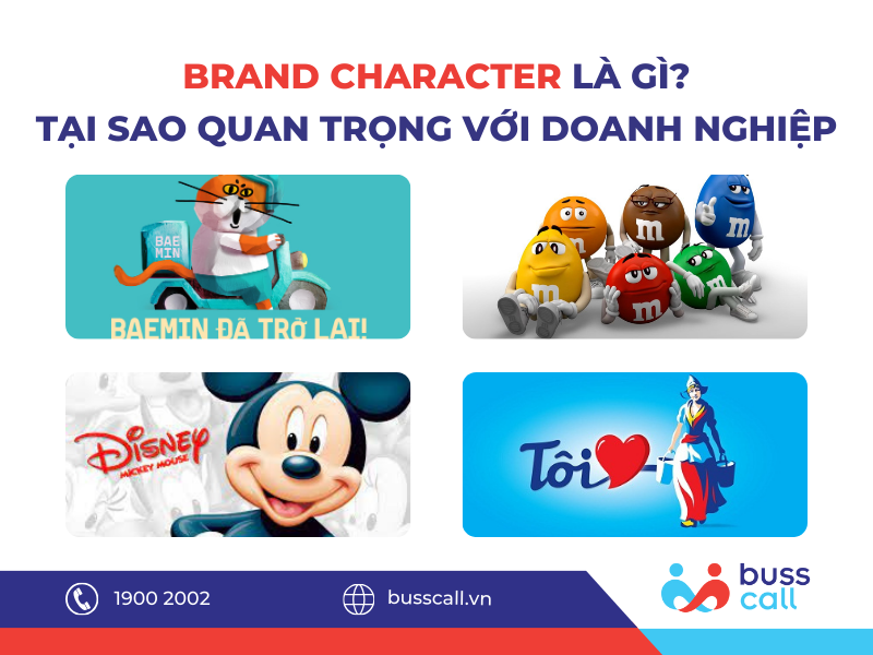 Brand character là gì? Tại sao quan trọng với doanh nghiệp