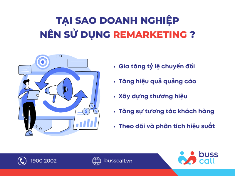 Tại sao doanh nghiệp nên dùng Remarketing