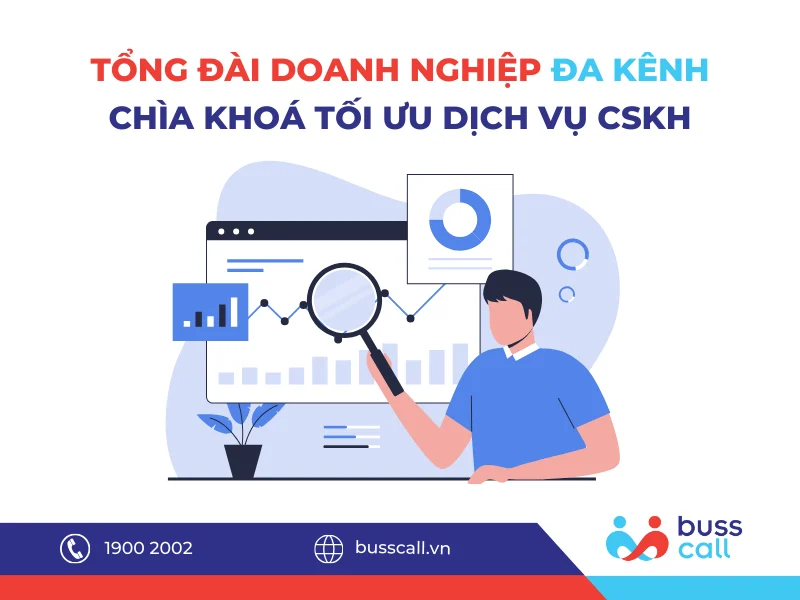 Tổng đài doanh nghiệp đa kênh - Chìa khoá tối ưu dịch vụ cskh