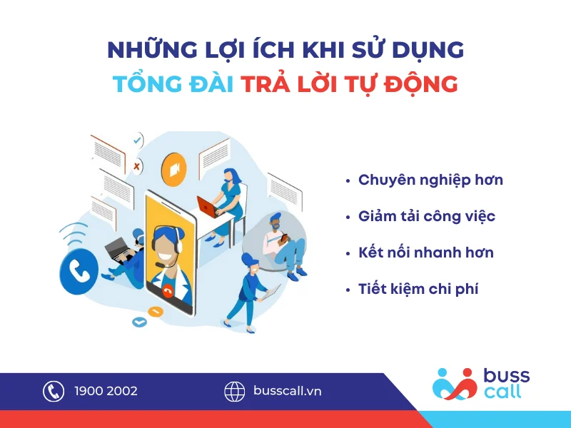 Lợi ý khi sử dụng tổng đài trả lời tự động