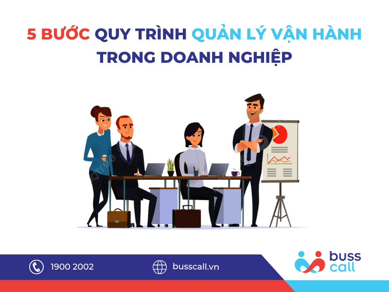 5 bước trong quy trình quản lý vận hành trong doanh nghiệp