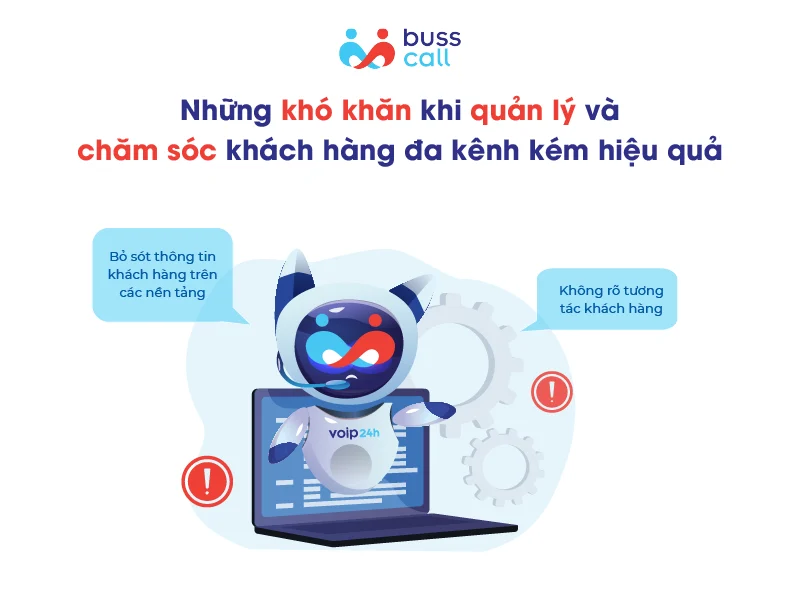 Những khó khăn doanh nghiệp gặp phải khi quản lý khách hàng đa kênh