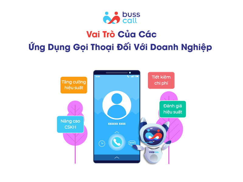 Vai trò của các ứng dụng gọi thoại đối với doanh nghiệp