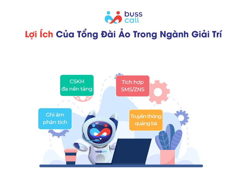 Lợi ích của tổng đài ảo trong ngành giải trí