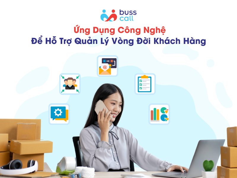 Ứng dụng công nghệ để hỗ trợ quản lý vòng đời khách hàng
