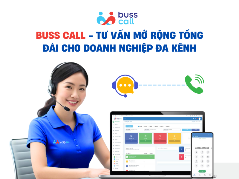 TƯ VẤN MỞ RỘNG HỆ THỐNG TỔNG ĐÀI CHO DOANH NGHIỆP ĐA KÊNH