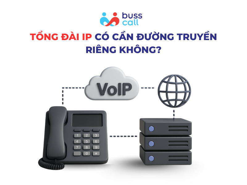 Tổng đài IP có cần đường truyền riêng không?