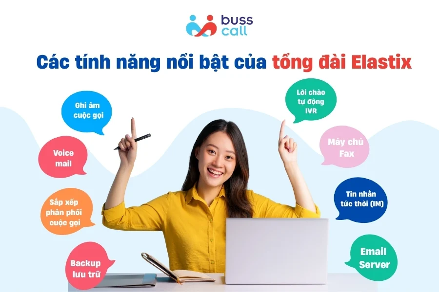 Các tính năng nổi bật của tổng đài Elastix 