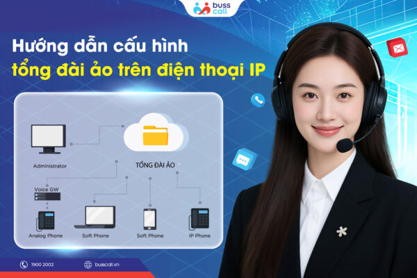 Hướng dẫn cấu hình tổng đài ảo trên điện thoại IP