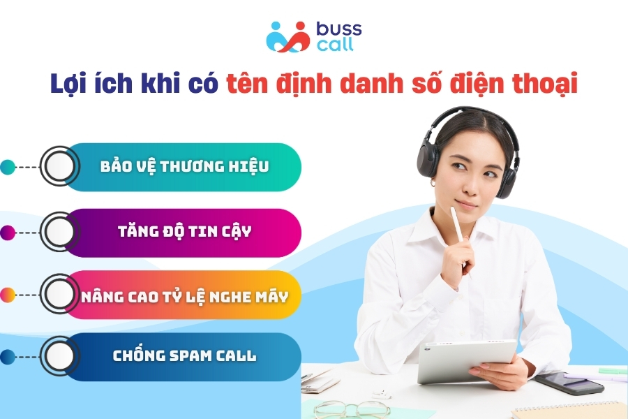Lợi ích khi có tên định danh số điện thoại