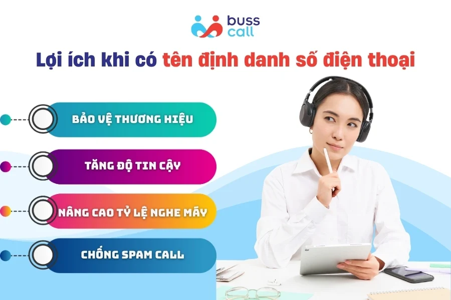 Lợi ích khi có tên định danh số điện thoại