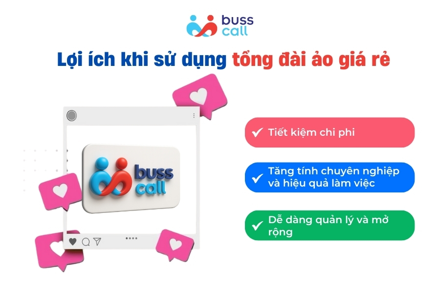 Lợi ích khi sử dụng tổng đài ảo giá rẻ
