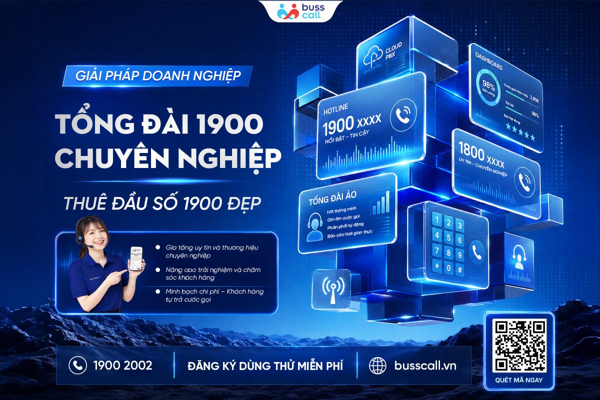 TỔNG ĐÀI 1900 CHUYÊN NGHIỆP THUÊ ĐẦU SỐ ĐẸP