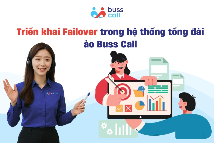 Triển khai Failover trong hệ thống tổng đài ảo Buss Call
