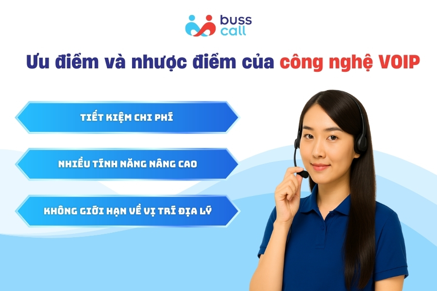 Ưu điểm và nhược điểm của công nghệ VOIP