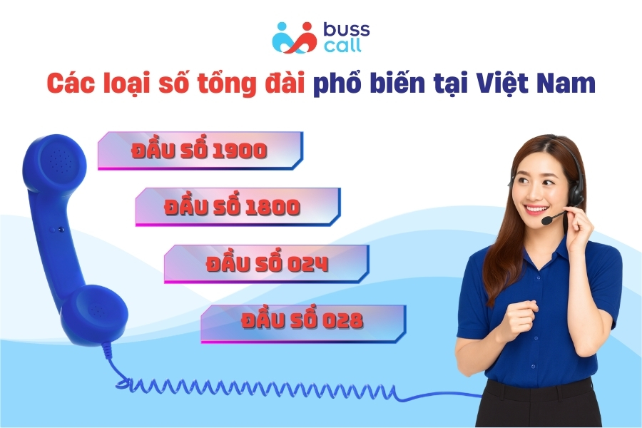 Các loại số tổng đài phổ biến tại Việt Nam