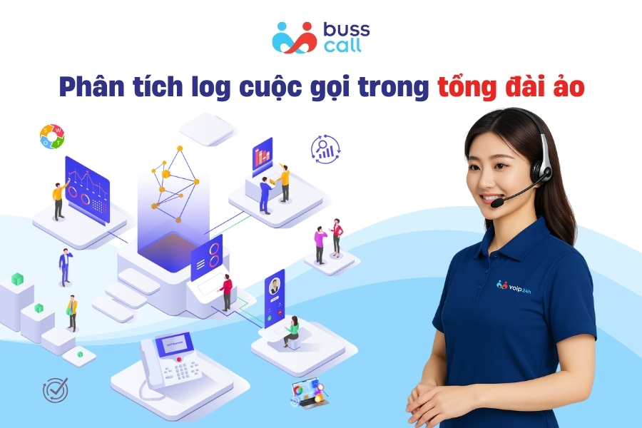 Phân tích log cuộc gọi trong tổng đài ảo Buss Call