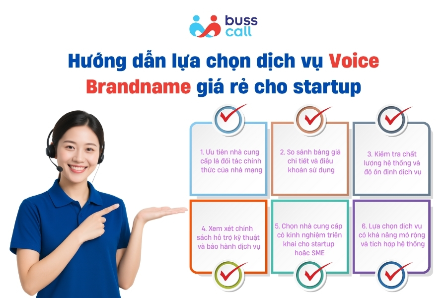 Hướng dẫn lựa chọn dịch vụ Voice Brandname giá rẻ cho startup
