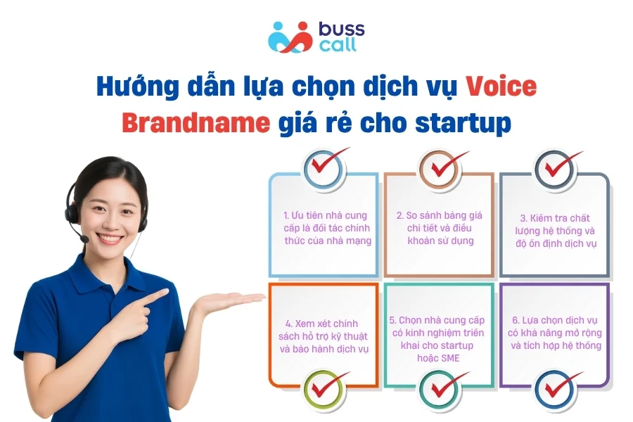 Hướng dẫn lựa chọn dịch vụ Voice Brandname giá rẻ cho startup