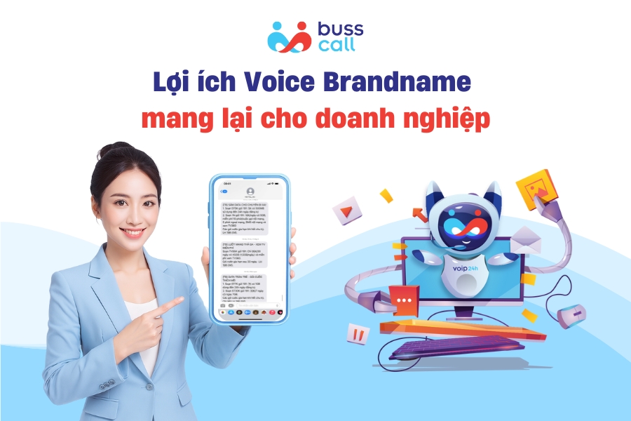 Lợi ích Voice Brandname mang lại cho doanh nghiệp