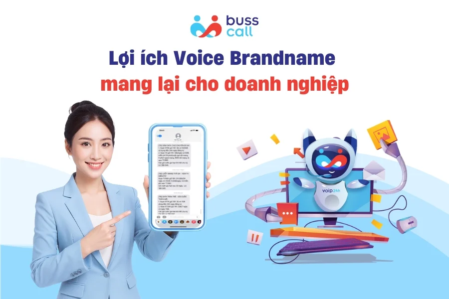 Lợi ích Voice Brandname mang lại cho doanh nghiệp