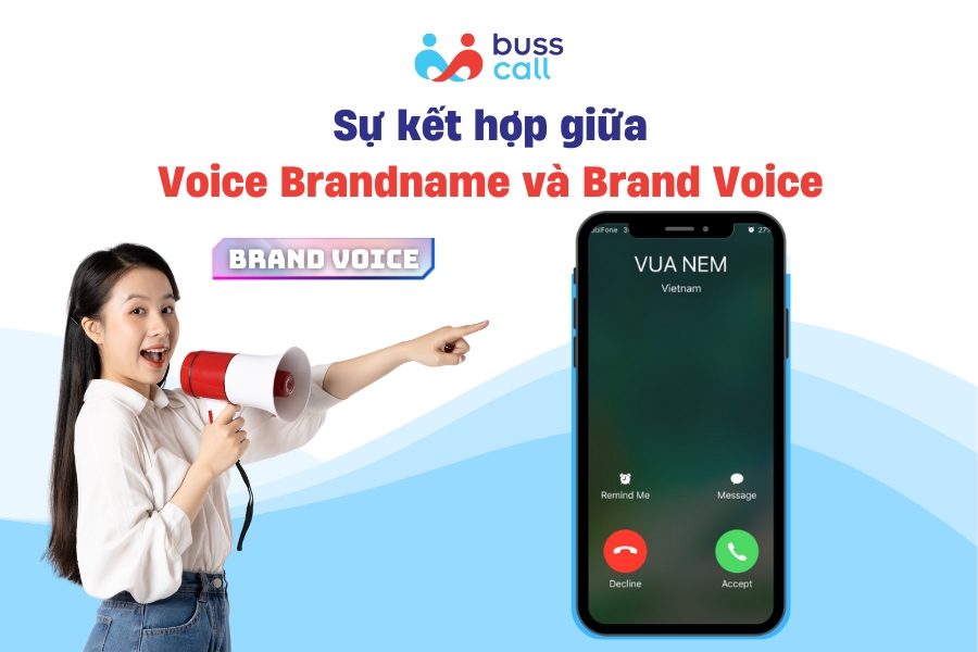 Sự kết hợp giữa Voice Brandname và Brand Voice