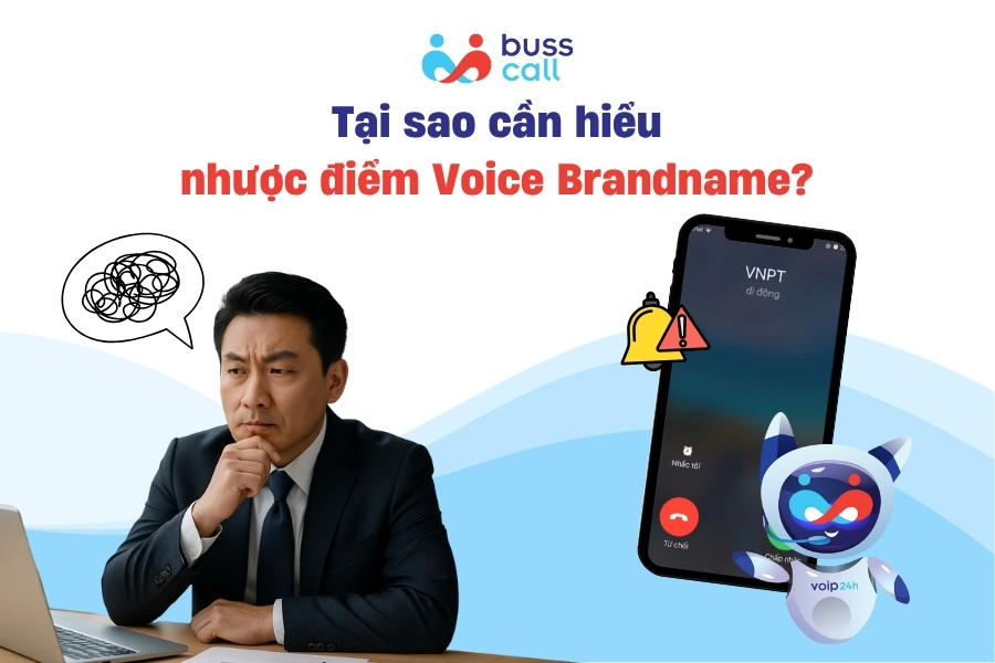 Tại sao cần hiểu nhược điểm Voice Brandname