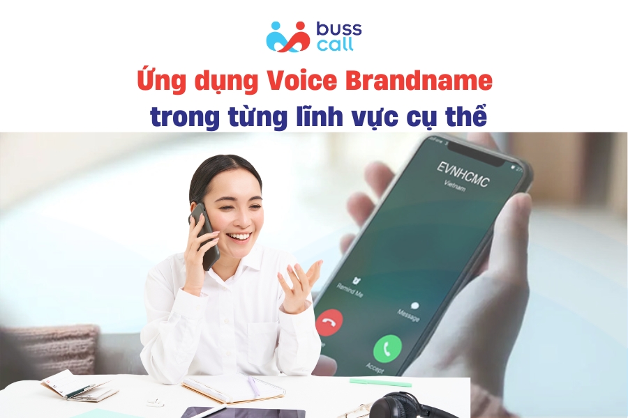 Ứng dụng Voice Brandname trong từng lĩnh vực cụ thể