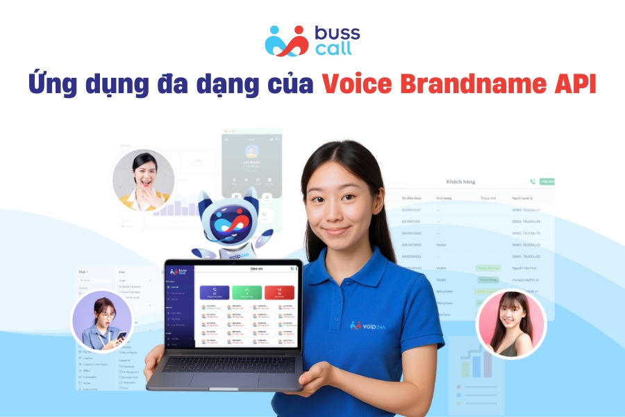 Ứng dụng đa dạng của Voice Brandname API