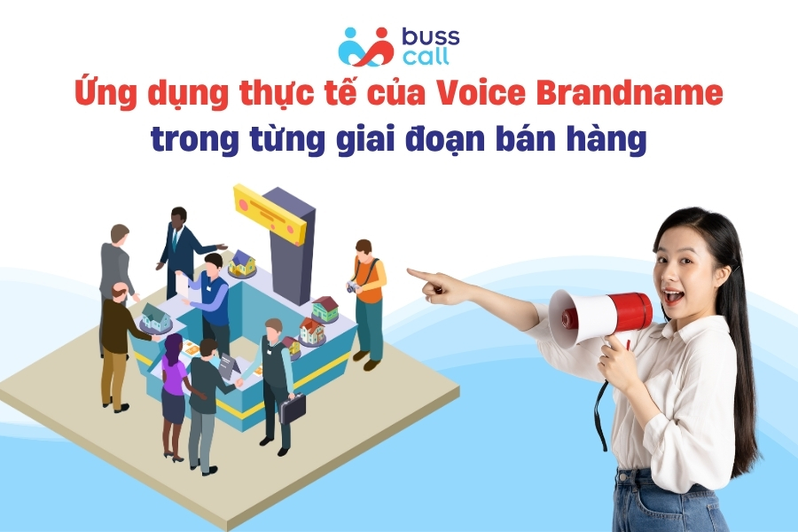 Ứng dụng thực tế của Voice Brandname trong từng giai đoạn bán hàng