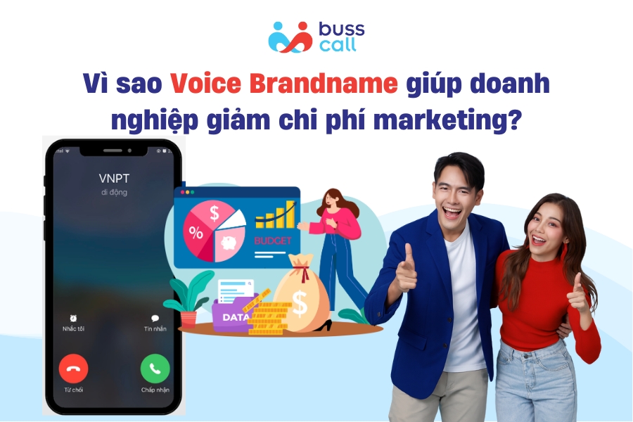 Vì sao Voice Brandname giúp doanh nghiệp giảm chi phí marketing