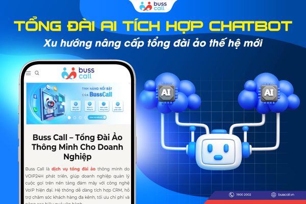 TỔNG ĐÀI AI TÍCH HỢP CHATBOT
