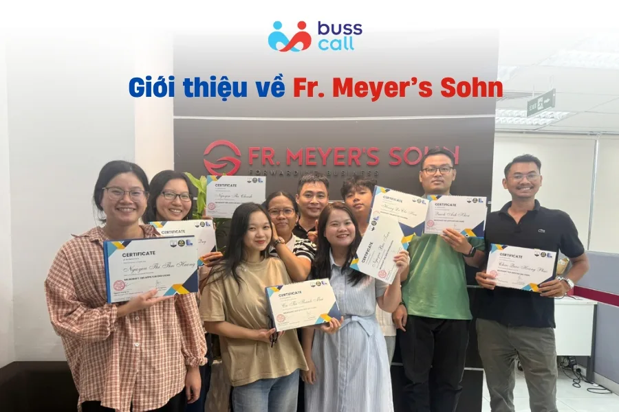 Giới thiệu về Fr. Meyer’s Sohn 